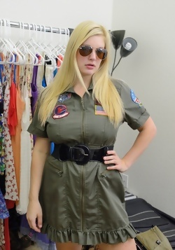 Danielle Dressing for Veterans Day